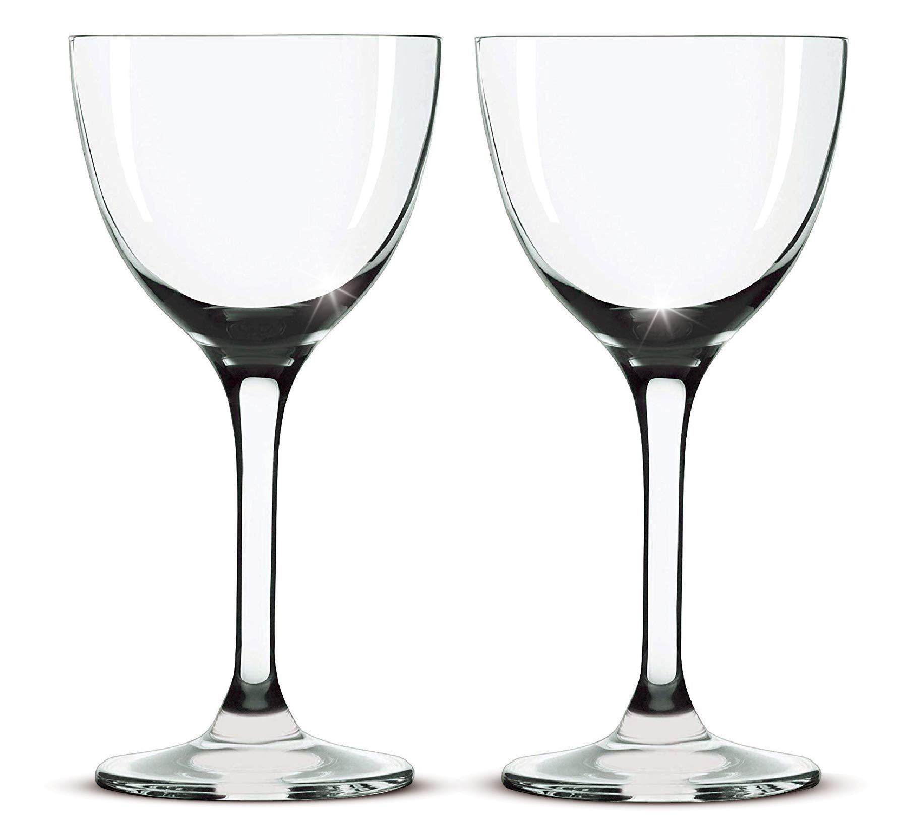 Amazon.com | Nick and Nora Coupe Cocktail Glasses - Handblown Set